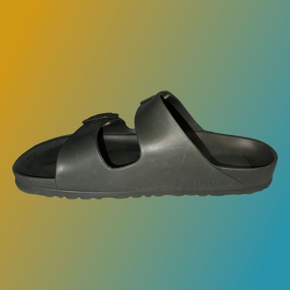 Unisex Birkenstock Arizona Eva Olive Green Sandals Size W 9 M 7.5 - Picture 4 of 10